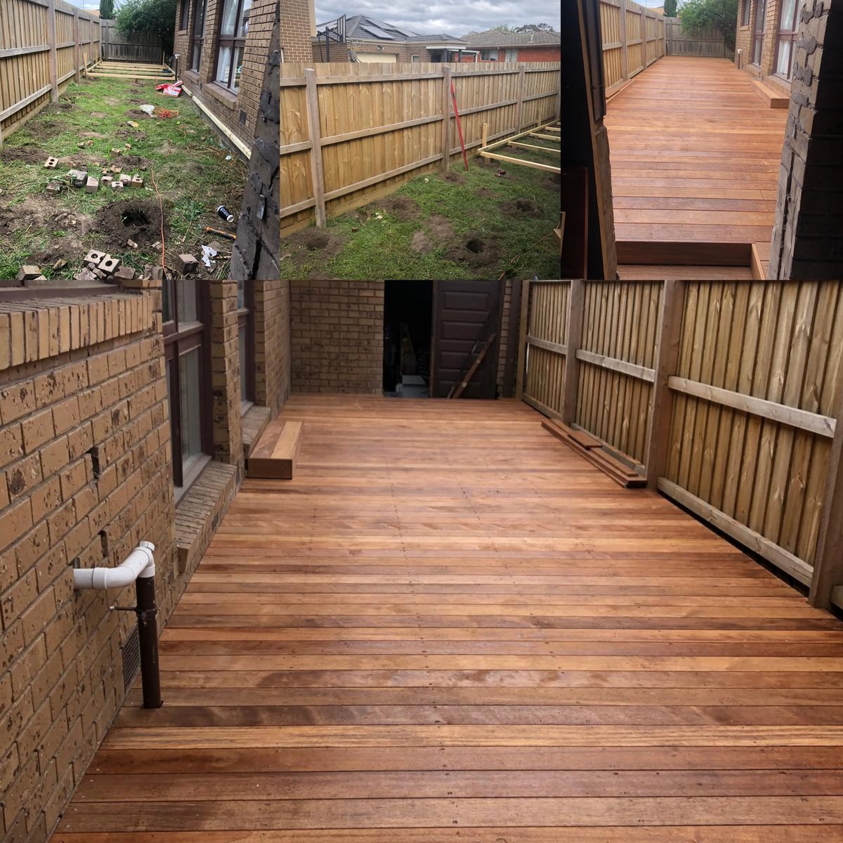 Deck Builder Notting Hill Melbourne — before and after